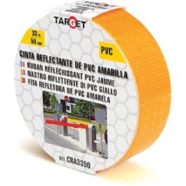 TARGET Cinta Adhesiva Reflectante Naranja 33m x 50mm Precio: 25.7900005. SKU: B188NKMXBB