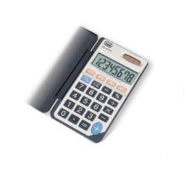 Trevi EC 3718 Calculadora básica de bolsillo Gris, 8 dígitos, Alimentación dual (Batería/Solar), Con cubierta protectora Precio: 7.95000008. SKU: B1HAZTJ7S2