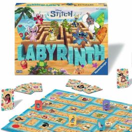 RAVENSBURGER Juego de Mesa Labyrinth Disney Stitch - 2-4 Jugadores, Edad +7 Años, 30 Minutos de Partida