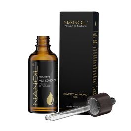 Nanoil Aceite de Almendras Dulces Sweet Almond 50 ml Tratamiento Facial Corporal y Capilar Hidratante