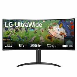 LG 34WP65CP-B Monitor Gaming Curvo Ultrapanorámico 34" WQHD 160Hz 1ms VA HDR10 FreeSync Premium Altavoces Negro