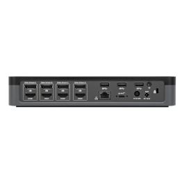 Targus DOCK570EUZ Docking Station Alámbrica Negra con 4 HDMI y 4 DisplayPort, Compatible con Windows y Mac OS