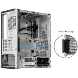 Chieftec BS-20B-OP Midi Tower PC Gamer UNI Series, micro ATX/Mini-ITX, Negro para Hogar/Oficina