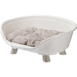 Ferplast Cesta TRONO 4 con Cojín Relax para Perros y Gatos - Blanco Precio: 45.50000026. SKU: B12BG2XL4K