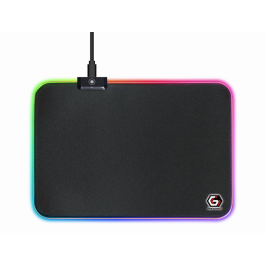 Gembird MP-GAMELED-M Alfombrilla de Ratón Gaming LED RGB 350x250mm Negra Antideslizante USB Precio: 10.50000006. SKU: S5616909
