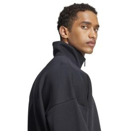 Sudadera con Capucha Hombre Adidas Future Icons 3Bar Hz Negro