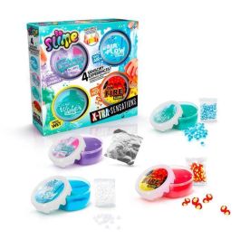 Canal Toys - SO SLIME DIY - Multipack Xtra Sensation - Con 4 slimes sensacionales y adornos - SSC 308 Canal Toys - SO SLIME DIY - Multipack Xtra Sensation - Con 4 slimes sensacionales y adornos - SSC 308
