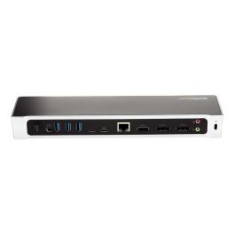 Hub USB Startech DK30CH2DEPUE Negro Negro/Plateado Plateado 100 W