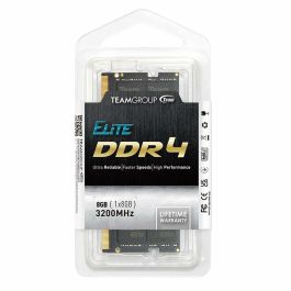 Team Group TED48G3200C22-S01 Módulo de Memoria RAM ELITE 8 GB (1x 8 GB) DDR4 3200 MHz SO-DIMM 1.2V para Portátil Team Group TED48G3200C22-S01 Módulo de Memoria RAM ELITE 8 GB (1x 8 GB) DDR4 3200 MHz SO-DIMM 1.2V para Portátil