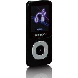 Lenco Xemio-659GY Reproductor MP3 4GB con Pantalla LCD 1.8", Auriculares Incluidos, Negro/Gris