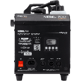 ALGAMLIGHT Nebel 700 Máquina de Humo Denso para Fiestas y Escenarios 700W con Mando a Distancia y DMX