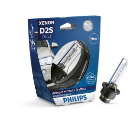 Philips Bombilla Xenon D2S Whitevision 85V 35W P32D-2 S1 85122WHV2S1