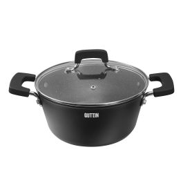 Quttin Cacerola Grandchef con Tapa 28 cm (4 Unidades)