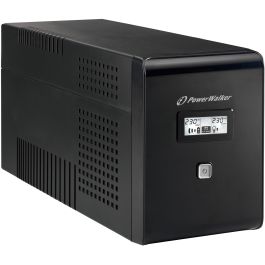 PowerWalker VI 2000LCD SAI UPS 2000VA / 1200W Onda Senoidal Pura 4xSchuko Pantalla LCD