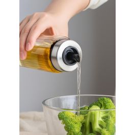 La Mediterranea Aceitera Vidrio Ottico 500 ml 6.5 x 6.5 x 24 cm (24 Unidades)