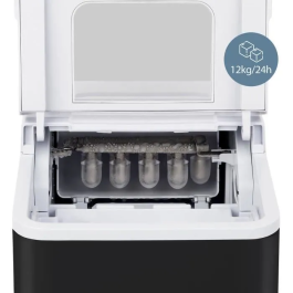 Winkel KW12 Máquina de Hielo 12kg con Tapa de Ventana y Panel LED