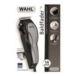 Wahl 20107-0460 Cortapelos Baldfader 14 Piezas, Corte 1.5-13 mm, Cuchillas de Carbono Autoafilables