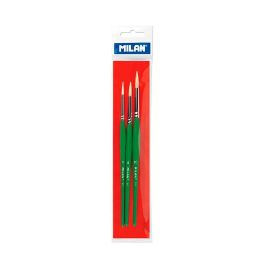 Milan Pinceles escolares serie 511 nº 6, 8 y 10, blister 3 uds - Pelo natural de cerda Precio: 3.50000002. SKU: S7906410