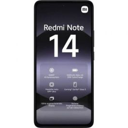 Xiaomi MZB0IYXEU Redmi Note 14 Smartphone 6GB RAM 128GB, 6.67" OLED 120Hz, 108MP Cámara, 5500mAh, Negro Xiaomi MZB0IYXEU Redmi Note 14 Smartphone 6GB RAM 128GB, 6.67" OLED 120Hz, 108MP Cámara, 5500mAh, Negro