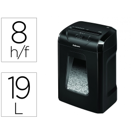 Destructora De Documentos Fellowes 12C Capacidad 8H Seguridad P4 grapas Clips Y Tarjetas Papelera 19 L Precio: 180.89000028. SKU: B175AP6WFQ
