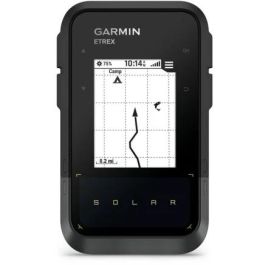 Garmin eTrex Solar GPS de mano, Bluetooth, resistente al agua IPX7, 1800h autonomía, pantalla 2.16", senderismo