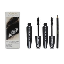 Set L'Oreal Paris: Mega Volume Collagene 24h Extra, Mascara, Black, 2 pcs, 9 ml + Contour Khol, Kohl Eyeliner, Black, 1.2 g Precio: 29.58999945. SKU: B12KFV9N82