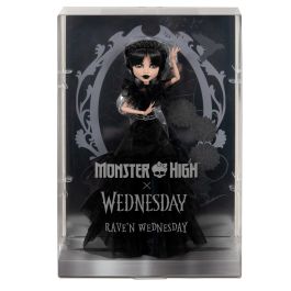 Muñeca monster high wednesday vestido raven