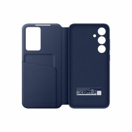 Samsung SAM1728654561786 Funda Smart View para Galaxy S24 FE con tarjetero, color azul