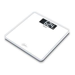 Beurer GS-400 Báscula Digital de Vidrio con Pantalla LCD, Capacidad 200 kg