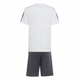 Conjunto Deportivo para Niños Adidas Essentials Blanco Negro 7-9 Años