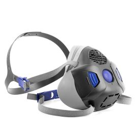 3M Media Mascarilla Secure-Click HF-802SD Mediana con Diafragma de Comunicación