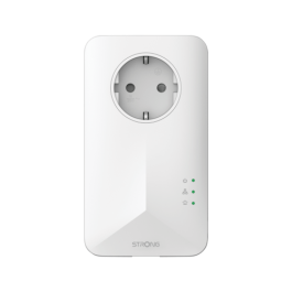 Strong POWERL1000DUOWIFIEUV2 Adaptador de Red PowerLine 1000 Mbit/s con WiFi y Ethernet, Blanco, 2 unidades