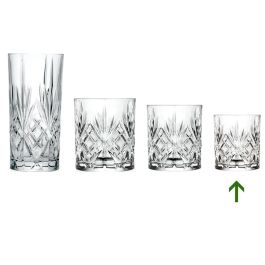 Rcr Cristalleria IT Melodia Vaso de Licor 80 Ml con Altura 60 mm (6 Unidades) de Cristal Eco-luxion