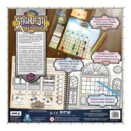 Devir Juego de Mesa Sagrada Artesanos - Juego Legacy de Construcción de Vitrales para 2-4 Jugadores
