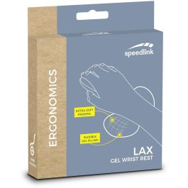 Speedlink SL-620800-BK Reposamuñecas de Gel para Ratón LAX. Gel. Negro. Ergonómico y Cómodo para Oficina o Gaming. Superficie de Terciopelo.