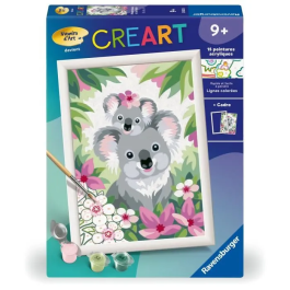 Ravensburger 25833 CreArt Kids - Kit de Pintura por Números Mamá y Bebé Koala (18 x 24 cm), A Partir de 9 Años Precio: 25.4999998. SKU: B19LTKB33X