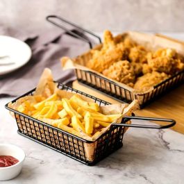 Inde Cesta Para Servir 15 cm x 25.5 cm