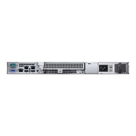 Dell PowerEdge R250 Servidor 1U Xeon E-2334, Rack 1U, 16GB RAM, 1x 2TB HDD, 4 Bahías Hot-Swap, Negro