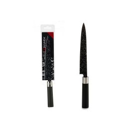 Cuchillo Mediano Kinvara Acabado Mármol 33.5x2.2x3.5 cm, Metal SS420 y Plástico, Negro y Plata (24 Unidades) Precio: 42.50000007. SKU: B19L9PYX9Y
