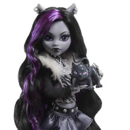 Mattel Muñeca Monster High Reel Drama Clawdeen en Blanco y Negro Mattel Muñeca Monster High Reel Drama Clawdeen en Blanco y Negro