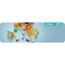 LEGO 10431 Duplo Jardín y Casa del Árbol de Peppa y George Pig – Set de Construcción para Preescolares Actividades al Aire Libre