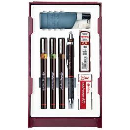 Rotring Isograph College Set – Set de 3 Plumillas de Dibujo Técnico 0.2, 0.3, 0.5 Precio: 102.95000045. SKU: B14K5ZN53N