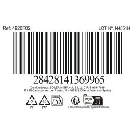 La Mediterranea Plato 26.5 cm "Alerre", Modelo Md, Diametro 26.7 cm, 952 gr por Pieza (12 Unidades)