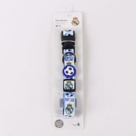 Cerdá T4M:M/L Collar para Perros Real Madrid Talla M-L Azul