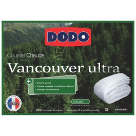 Dodo DOD3307419641679 DUVET VANCOUVER 140X200 cm Ultra Hecho en Francia