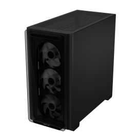 Asus A23 PLUS TG ARGB Negro - Torre PC, micro ATX/Mini-ITX, 3x120mm Ventiladores, Vidrio Templado, RGB, Ref. 90DC00K0-B19010