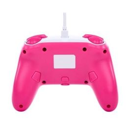 Power A Mando con Cable Nintendo Switch Kirby NSGP0067-01 Mejorado con Cable USB-C de 3 Metros