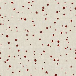 Mantel resinado antimanchas Belum Merry Christmas Beige 180 x 200 cm