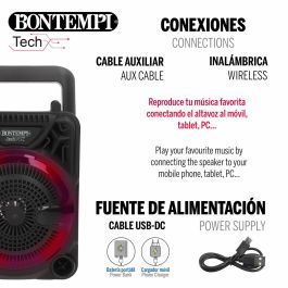 Altavoz con Micrófono Karaoke Bontempi 12 Unidades
