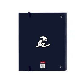 Carpeta de anillas El Niño Kook Azul marino 27 x 32 x 3.5 cm